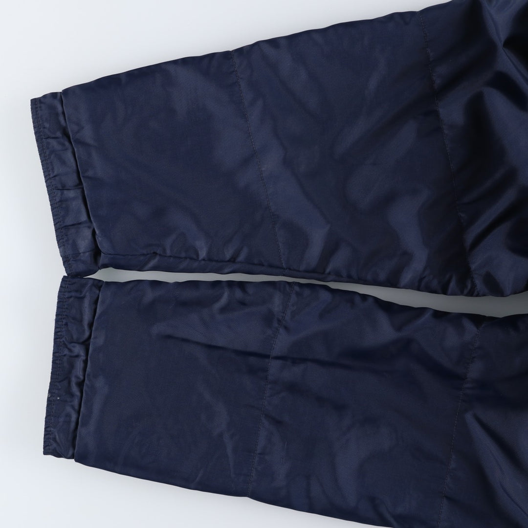 90s-00'S Nike Reversible Padded Puffer Jacket with Back Logo, Men's Size Medium Nylon navy blue type Vintage Second Hand