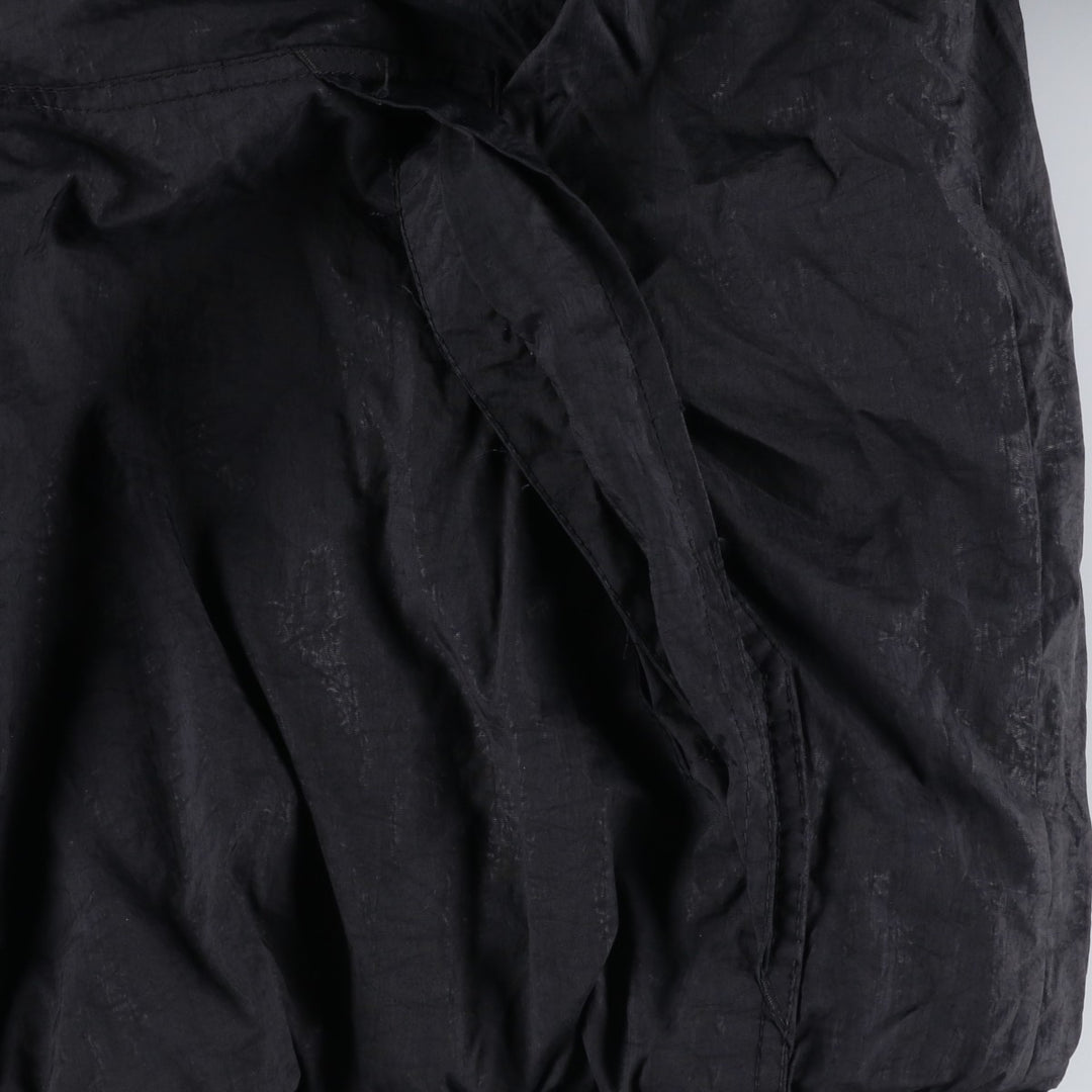 90'S Nike reversible puffer jacket with back logo, men's size L, vintage Nylon black type Vintage Second Hand
