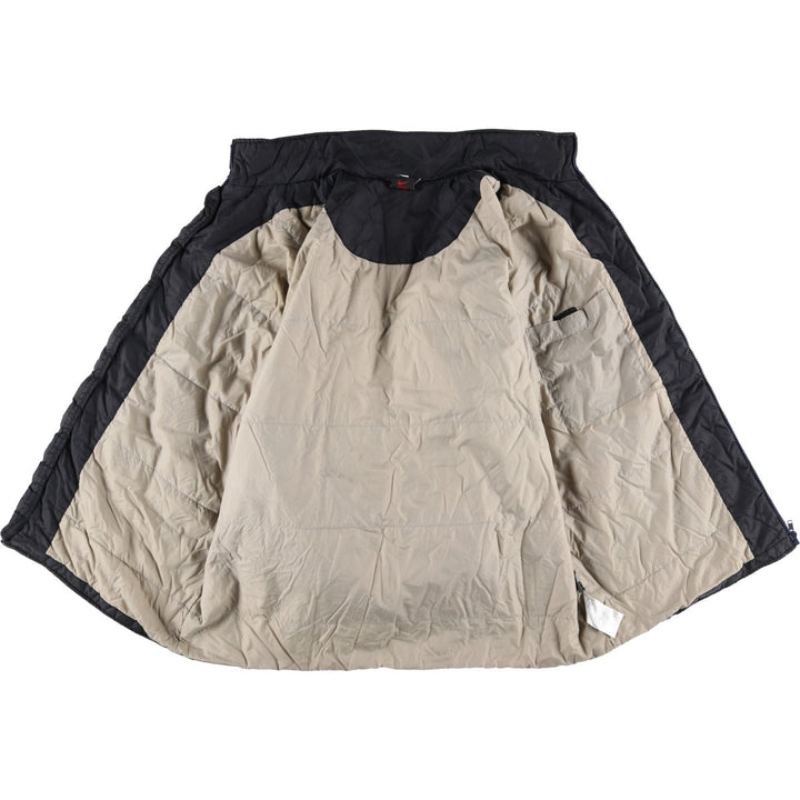 90s-00'S Nike padded puffer jacket, men's size XL Nylon black type Vintage Second Hand