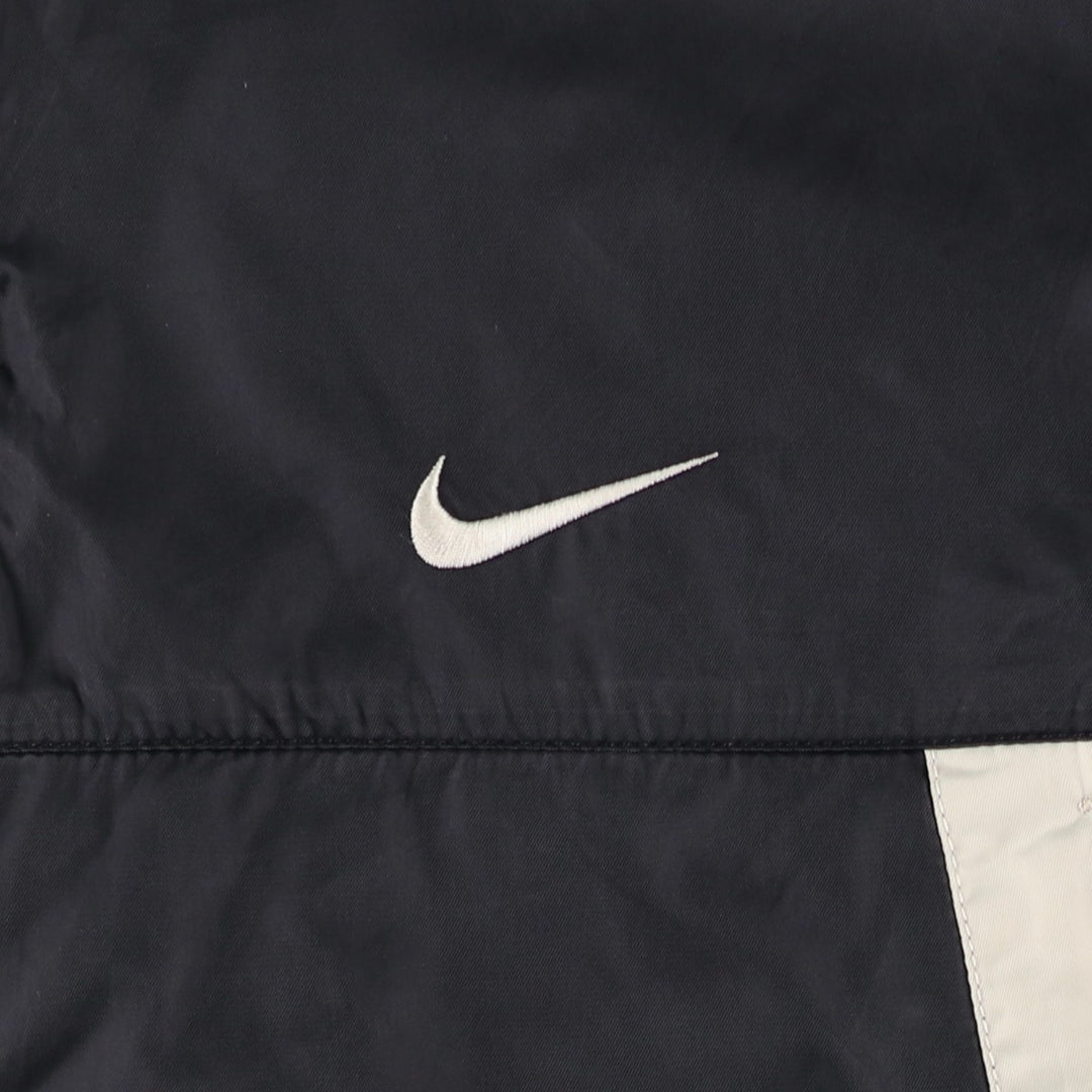 90s-00'S Nike padded puffer jacket, men's size XL Nylon black type Vintage Second Hand
