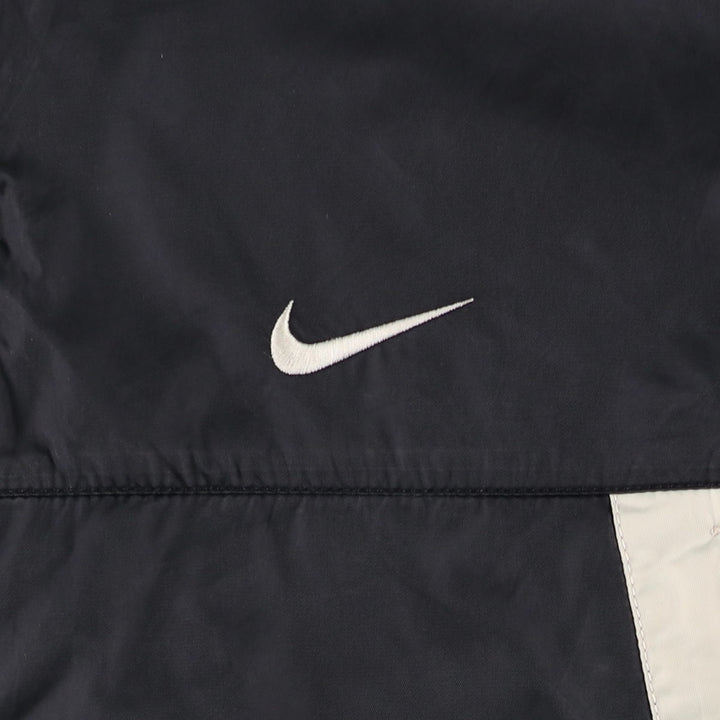 90s-00'S Nike padded puffer jacket, men's size XL Nylon black type Vintage Second Hand