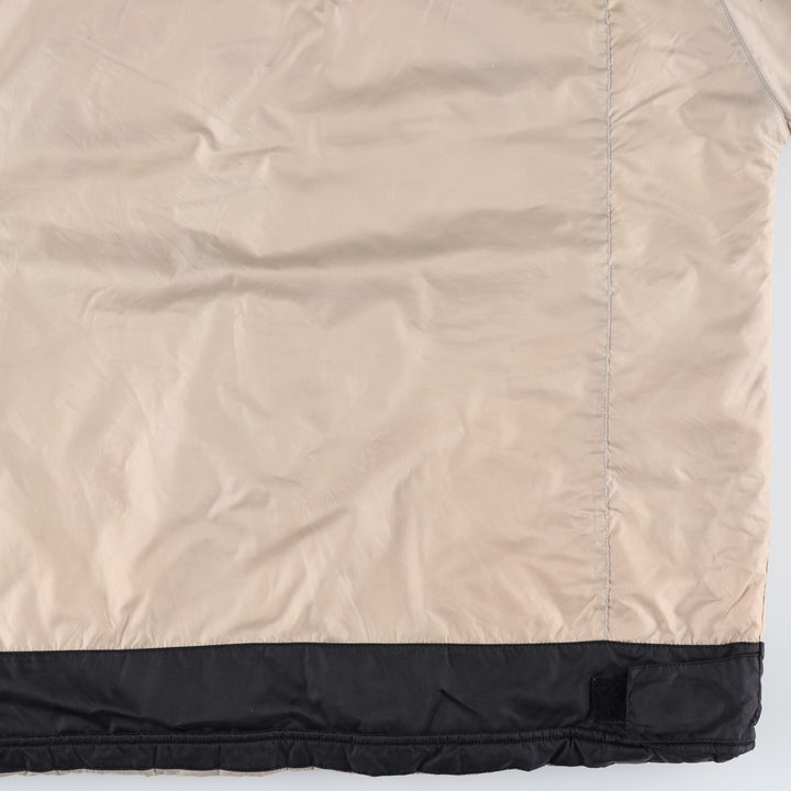 90s-00'S Nike padded puffer jacket, men's size XL Nylon black type Vintage Second Hand