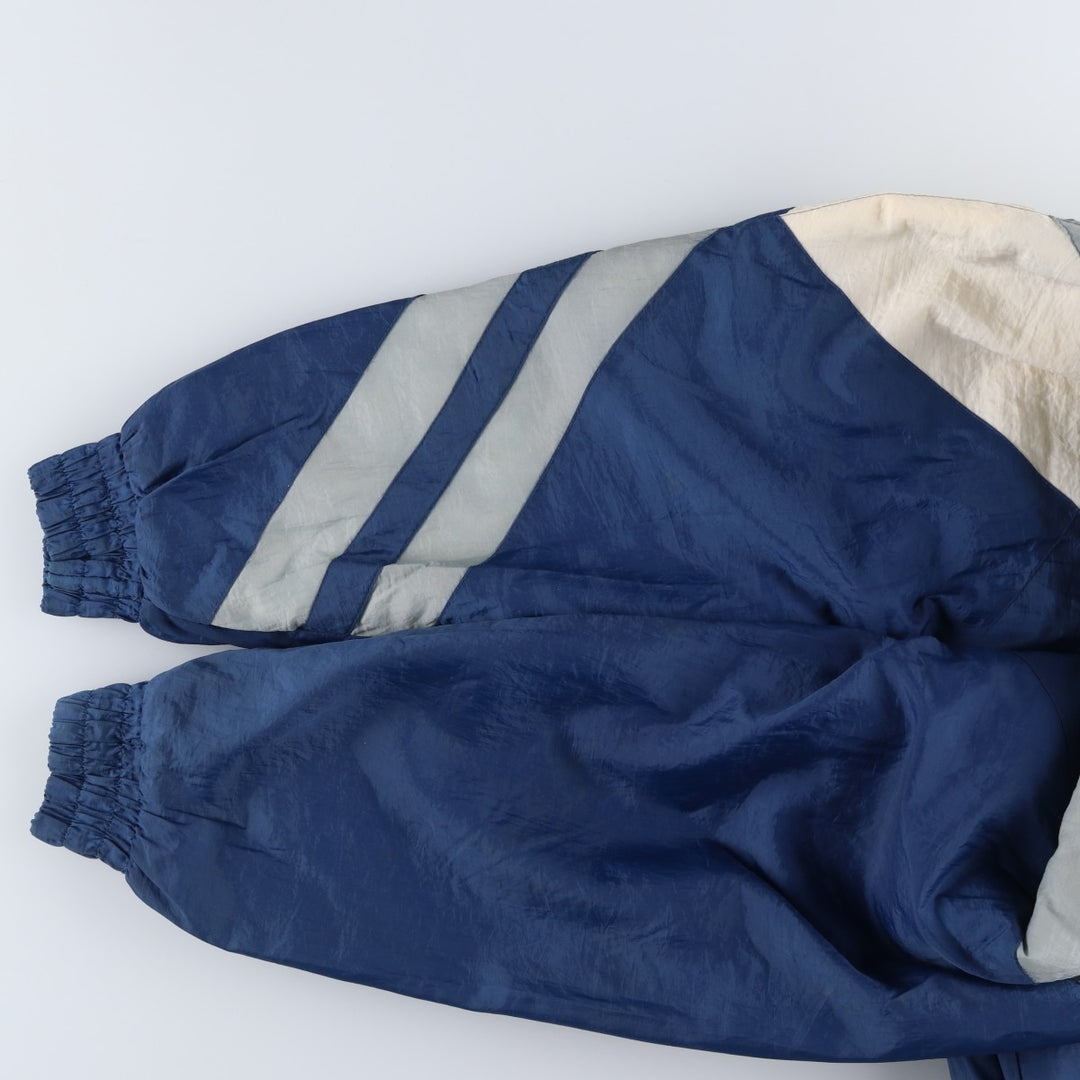 90'S Logo7 NFL Dallas Cowboys Padded Puffer Jacket, Men's Size Medium Nylon Blue type light blue Vintage Second Hand