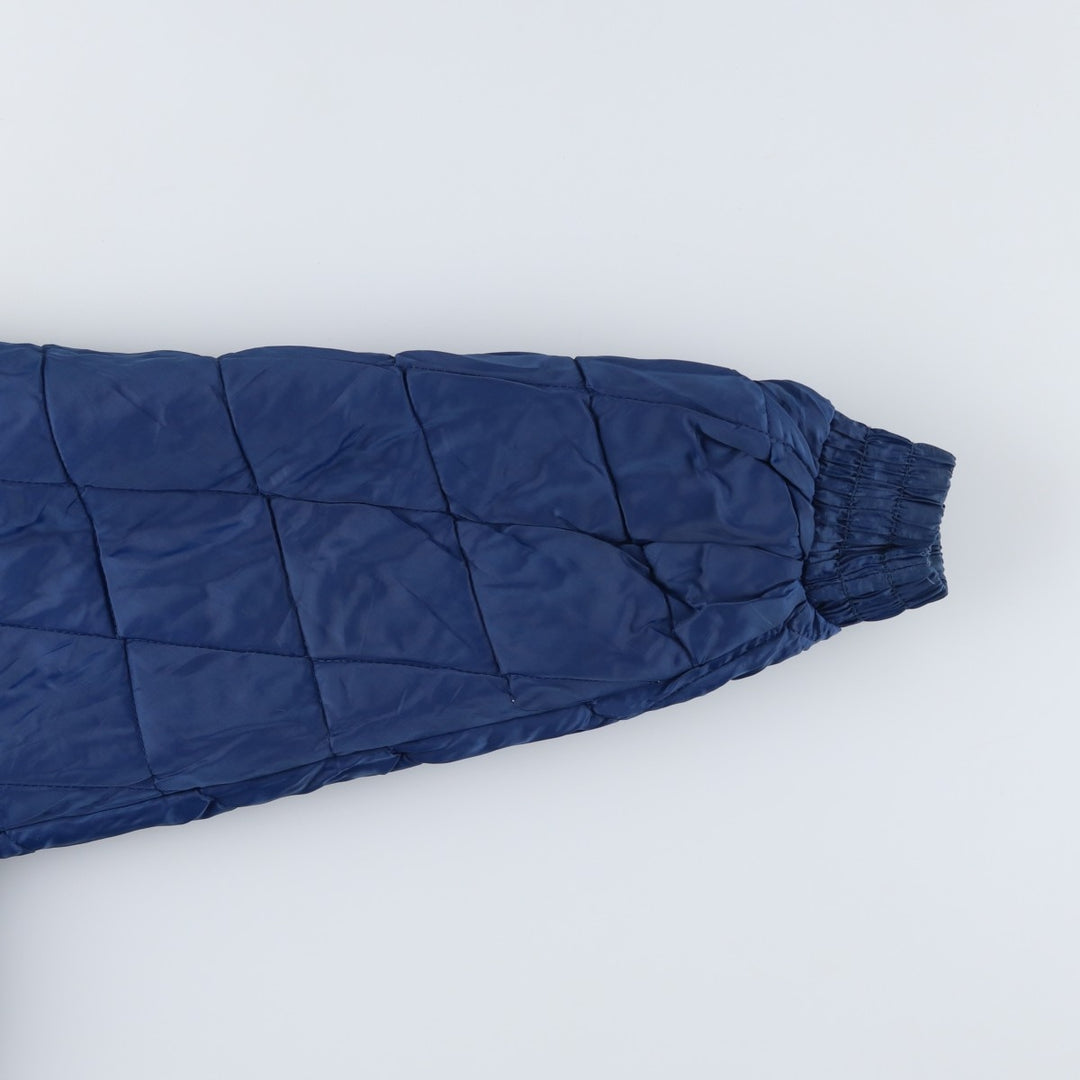 90'S Logo7 NFL Dallas Cowboys Padded Puffer Jacket, Men's Size Medium Nylon Blue type light blue Vintage Second Hand