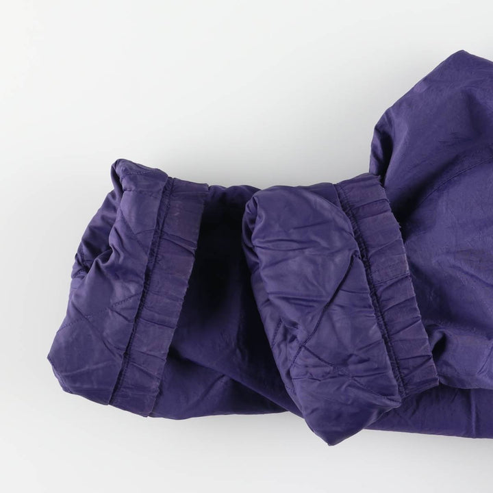 90'S Nike Padded Parka Puffer Jacket Men's Size L Vintage polyester purple type Vintage Second Hand