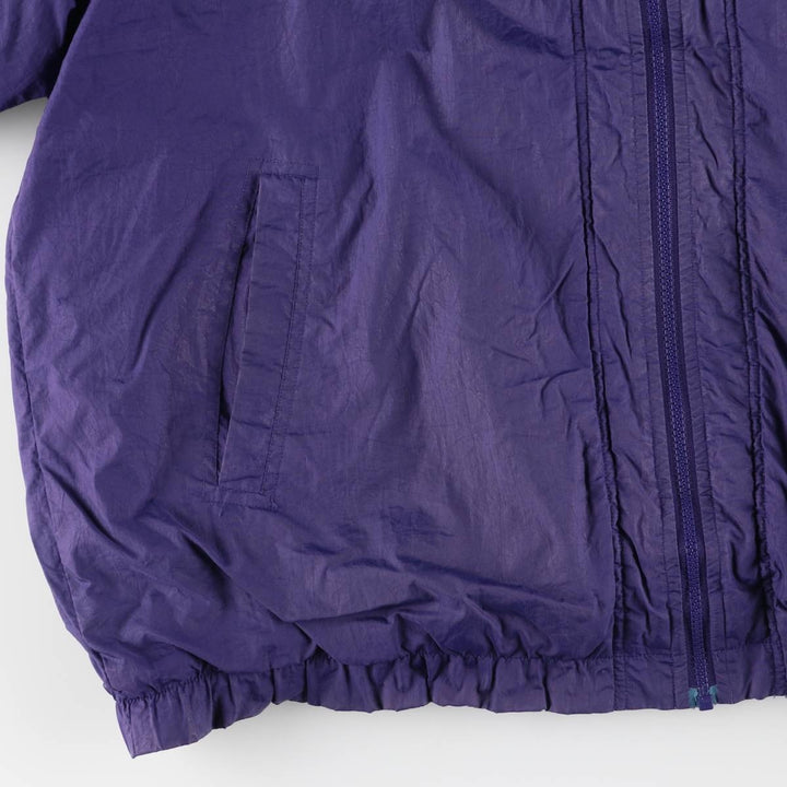 90'S Nike Padded Parka Puffer Jacket Men's Size L Vintage polyester purple type Vintage Second Hand
