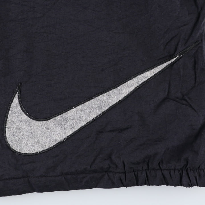 2000'S Nike padded hoodie/puffer jacket, men's size XL unclear black type Vintage Second Hand