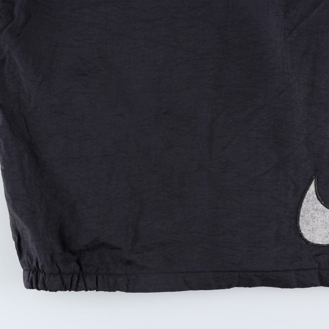 2000'S Nike padded hoodie/puffer jacket, men's size XL unclear black type Vintage Second Hand