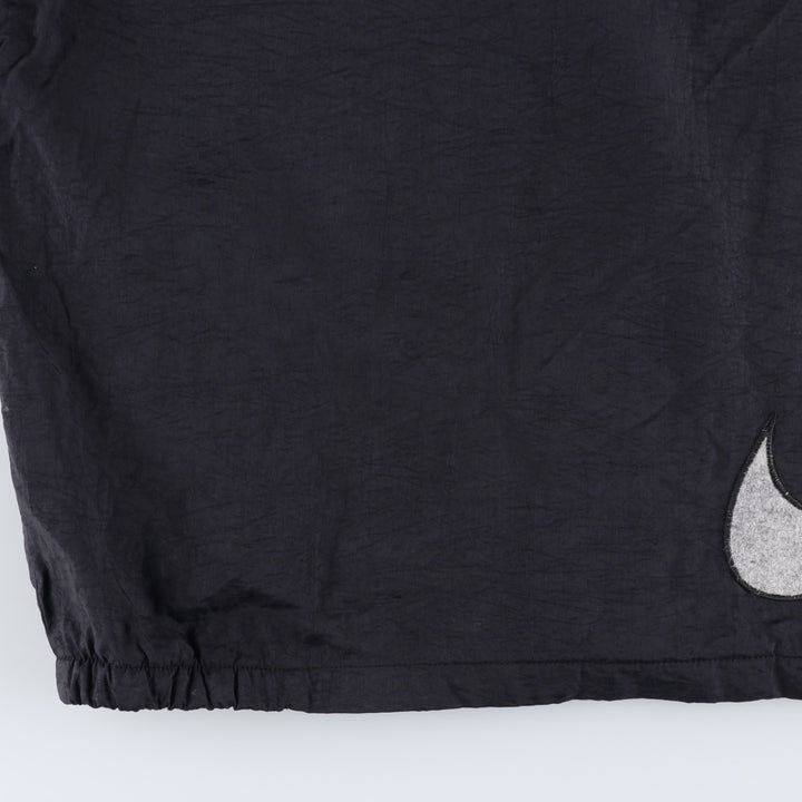 2000'S Nike padded hoodie/puffer jacket, men's size XL unclear black type Vintage Second Hand