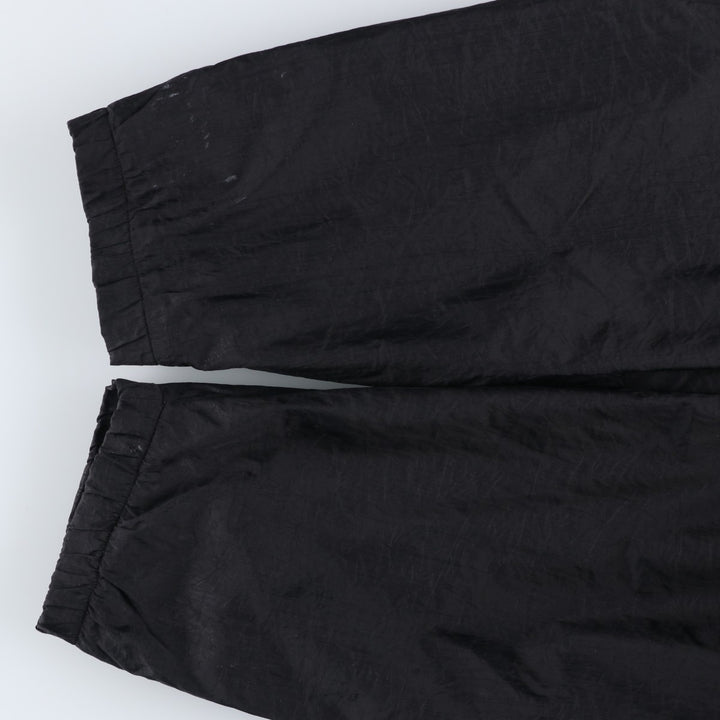 90s-00'S Nike Back Logo Coach Jacket, Men's Size Medium Nylon black type Vintage Second Hand