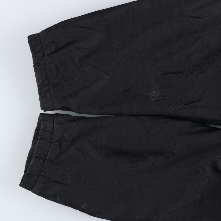 90s-00'S Nike Back Logo Coach Jacket, Men's Size Medium Nylon black type Vintage Second Hand