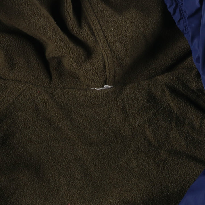90s-00'S adidas reversible padded puffer jacket, men's size XXL Nylon blue type Vintage Second Hand