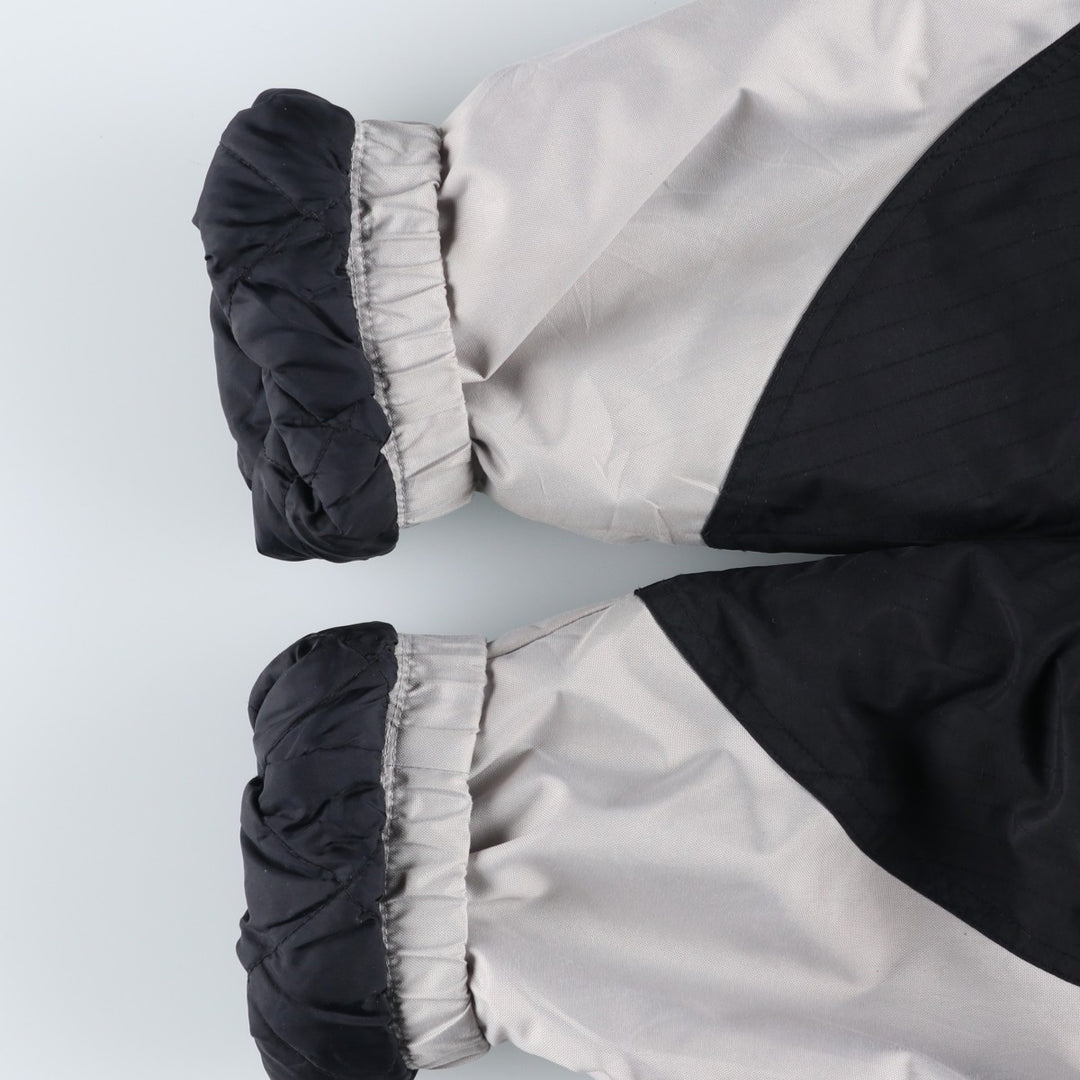 2000'S Nike Team NFL Las Vegas Raiders Padded Puffer Jacket, Men's Size L Nylon black type Vintage Second Hand