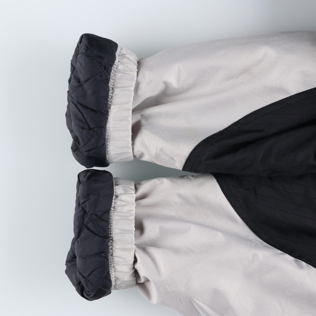 2000'S Nike Team NFL Las Vegas Raiders Padded Puffer Jacket, Men's Size L Nylon black type Vintage Second Hand