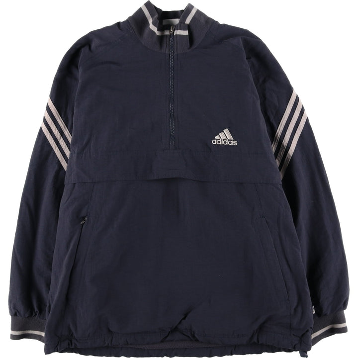 00'S Adidas Anorak Jacket Men's Size L polyamide black type Vintage Second Hand