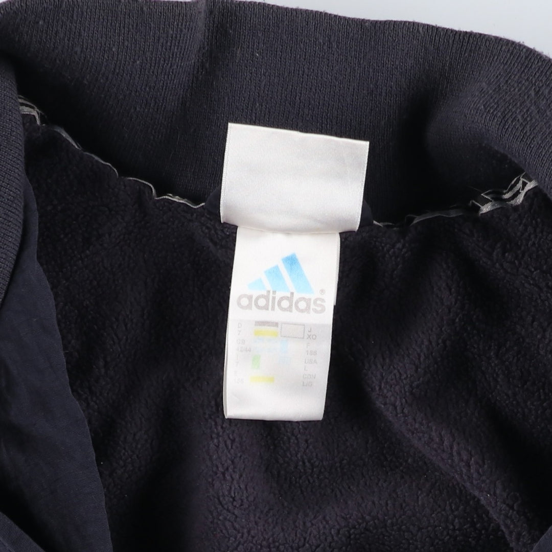 00'S Adidas Anorak Jacket Men's Size L polyamide black type Vintage Second Hand