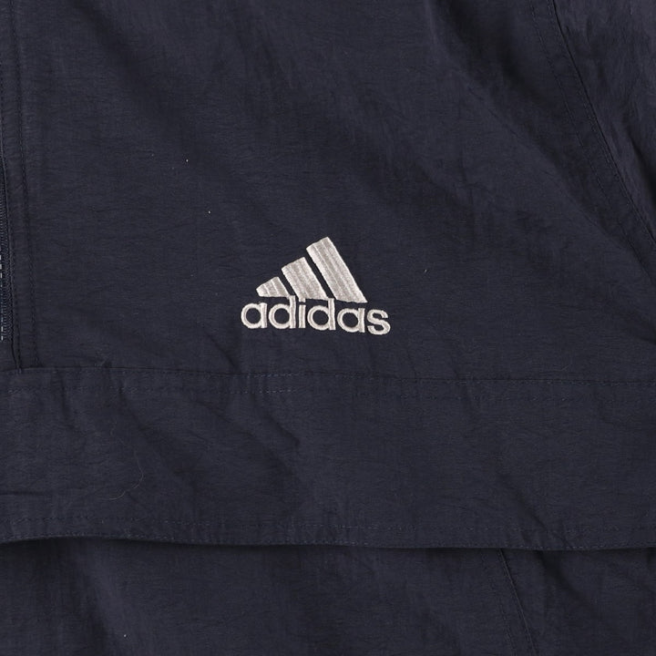 00'S Adidas Anorak Jacket Men's Size L polyamide black type Vintage Second Hand