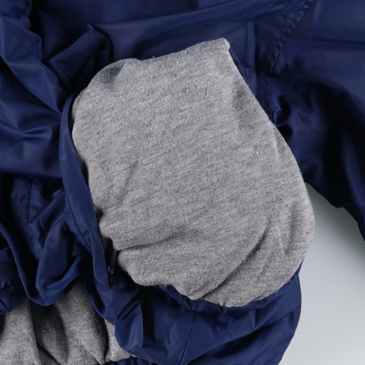 2000'S Adidas padded hoodie/puffer jacket, men's size XXL Nylon blue type Vintage Second Hand