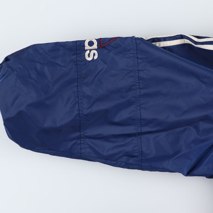 2000'S Adidas padded hoodie/puffer jacket, men's size XXL Nylon blue type Vintage Second Hand