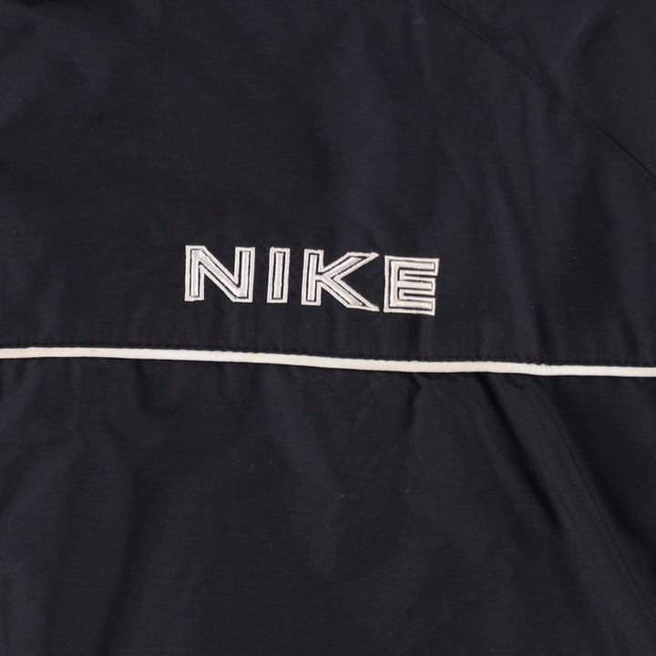 Nike padded hoodie/puffer jacket, men's size XL Nylon black type Vintage Second Hand