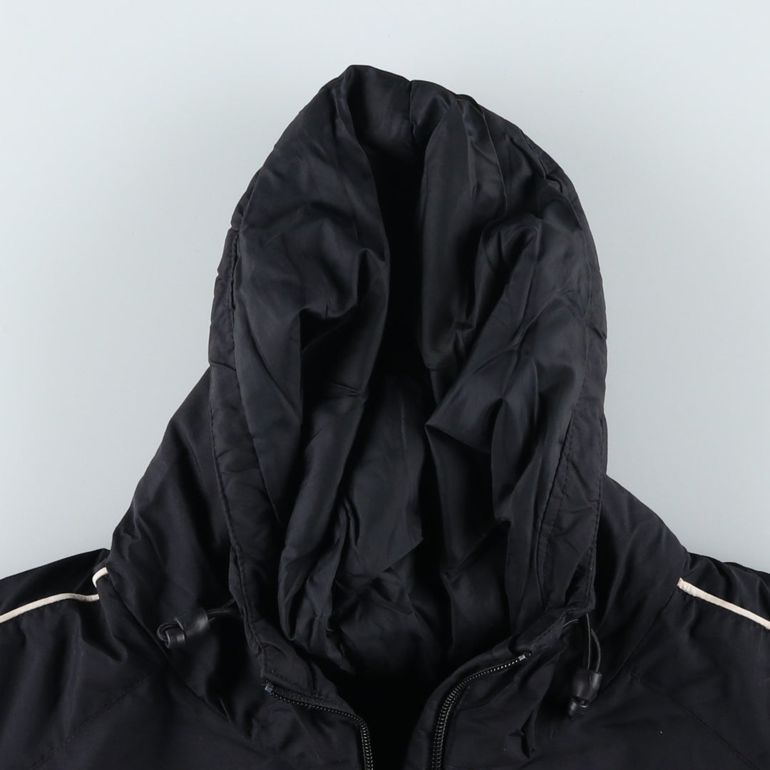 Nike padded hoodie/puffer jacket, men's size XL Nylon black type Vintage Second Hand