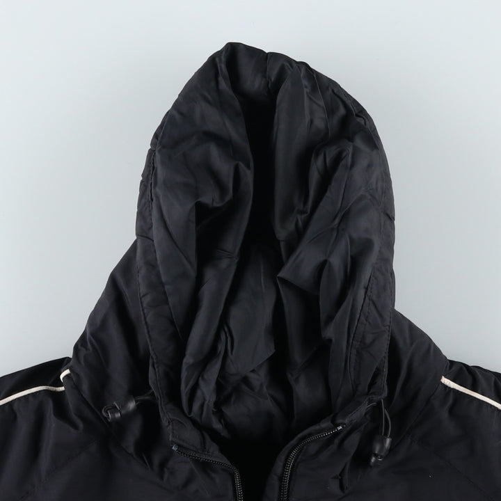 Nike padded hoodie/puffer jacket, men's size XL Nylon black type Vintage Second Hand