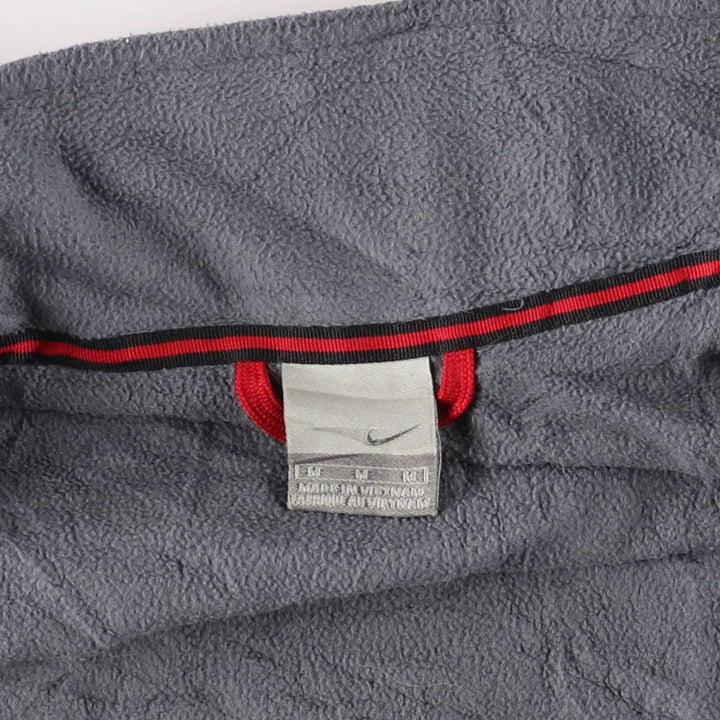 2000'S Nike padded puffer jacket, men's size M Nylon red type Vintage Second Hand