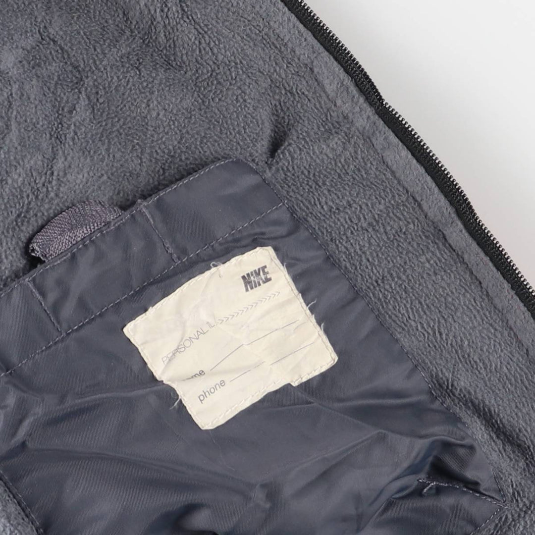 2000'S Nike padded puffer jacket, men's size M Nylon red type Vintage Second Hand