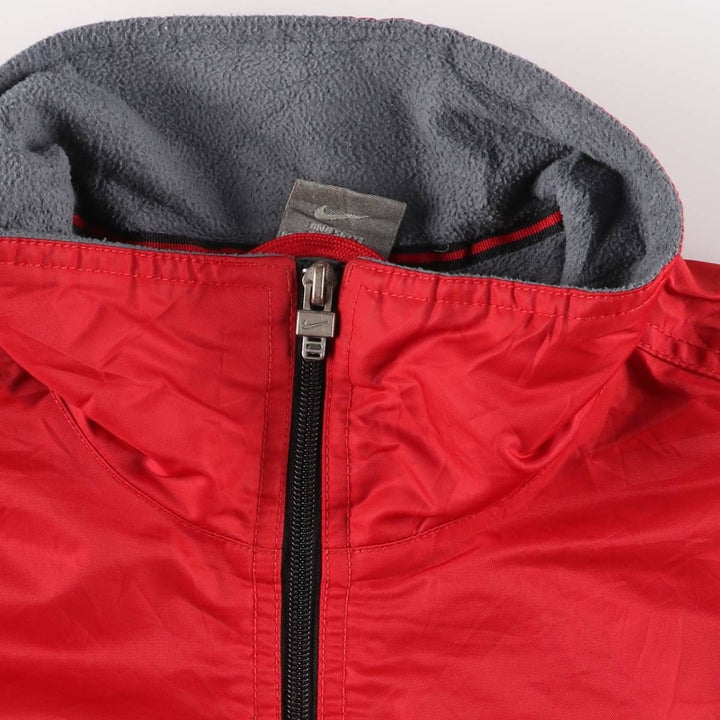 2000'S Nike padded puffer jacket, men's size M Nylon red type Vintage Second Hand