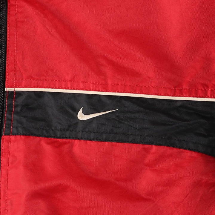 2000'S Nike padded puffer jacket, men's size M Nylon red type Vintage Second Hand
