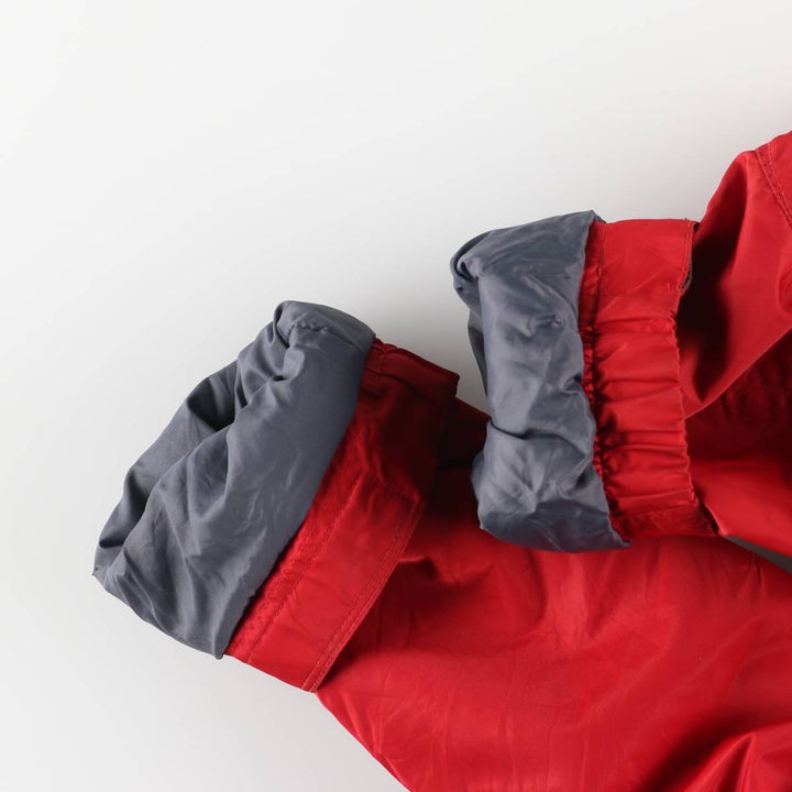 2000'S Nike padded puffer jacket, men's size M Nylon red type Vintage Second Hand