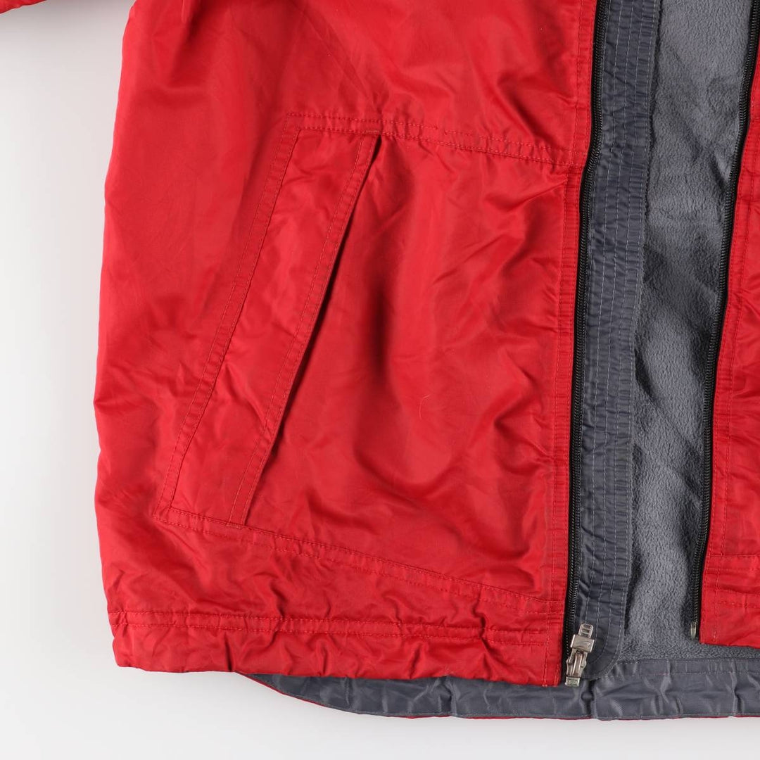 2000'S Nike padded puffer jacket, men's size M Nylon red type Vintage Second Hand