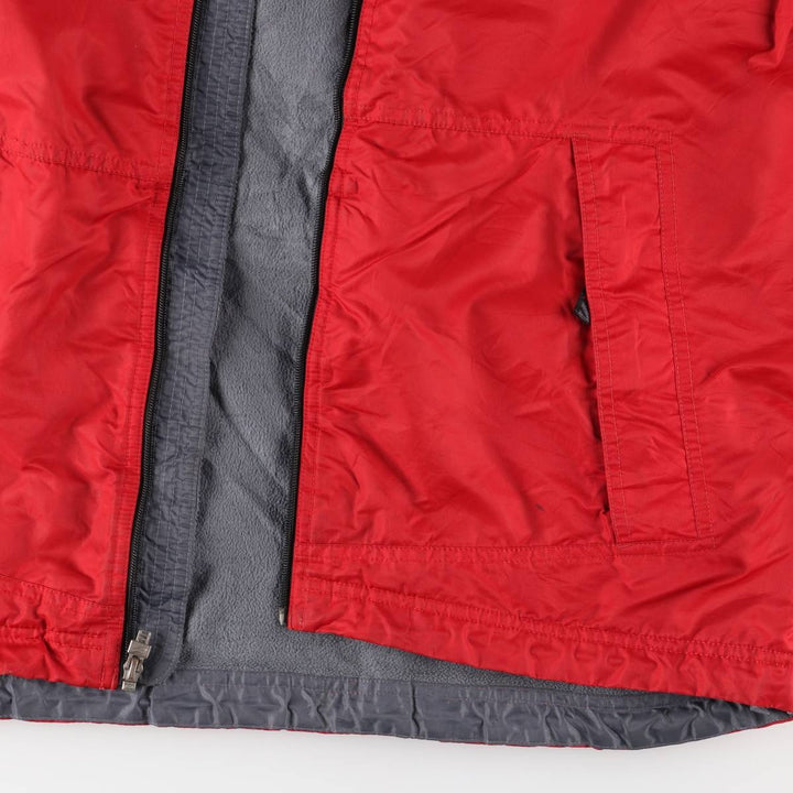 2000'S Nike padded puffer jacket, men's size M Nylon red type Vintage Second Hand