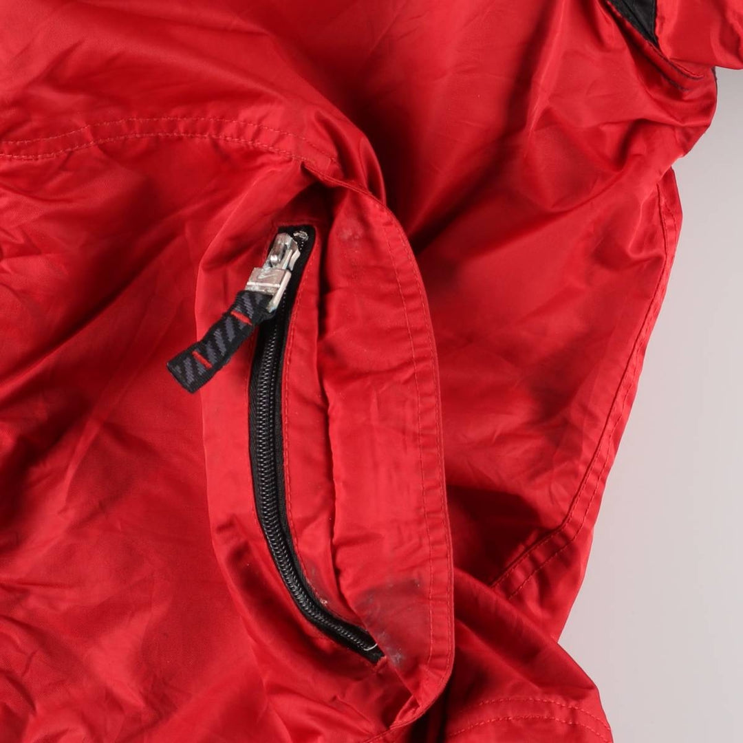 2000'S Nike padded puffer jacket, men's size M Nylon red type Vintage Second Hand