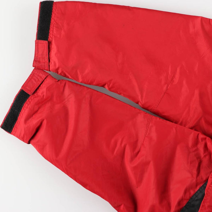 2000'S Nike padded puffer jacket, men's size M Nylon red type Vintage Second Hand