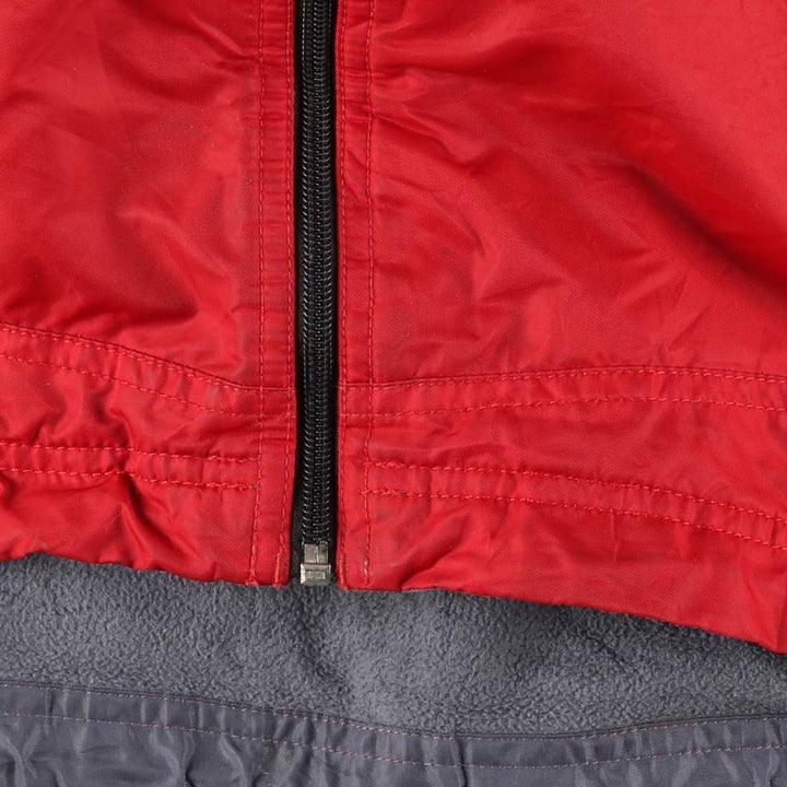 2000'S Nike padded puffer jacket, men's size M Nylon red type Vintage Second Hand