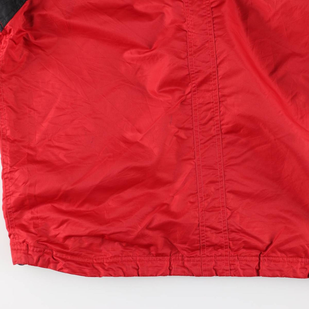 2000'S Nike padded puffer jacket, men's size M Nylon red type Vintage Second Hand