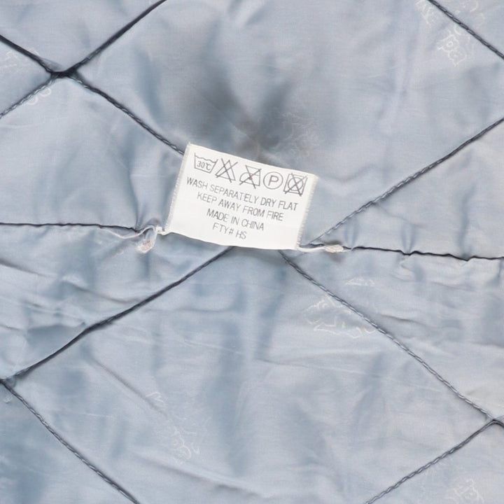 Kappa padded puffer jacket, men's size XL Nylon black type Vintage Second Hand