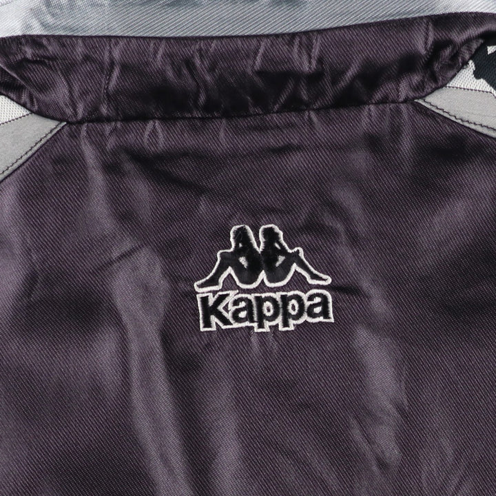 Kappa padded puffer jacket, men's size XL Nylon black type Vintage Second Hand