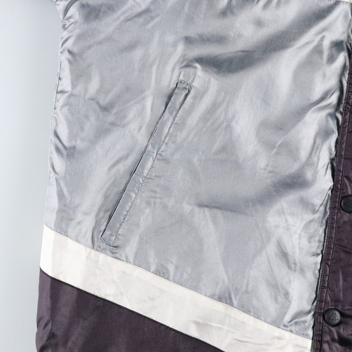 Kappa padded puffer jacket, men's size XL Nylon black type Vintage Second Hand