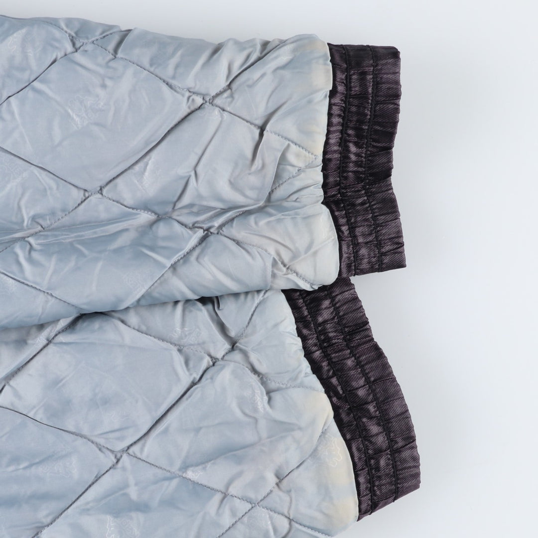 Kappa padded puffer jacket, men's size XL Nylon black type Vintage Second Hand