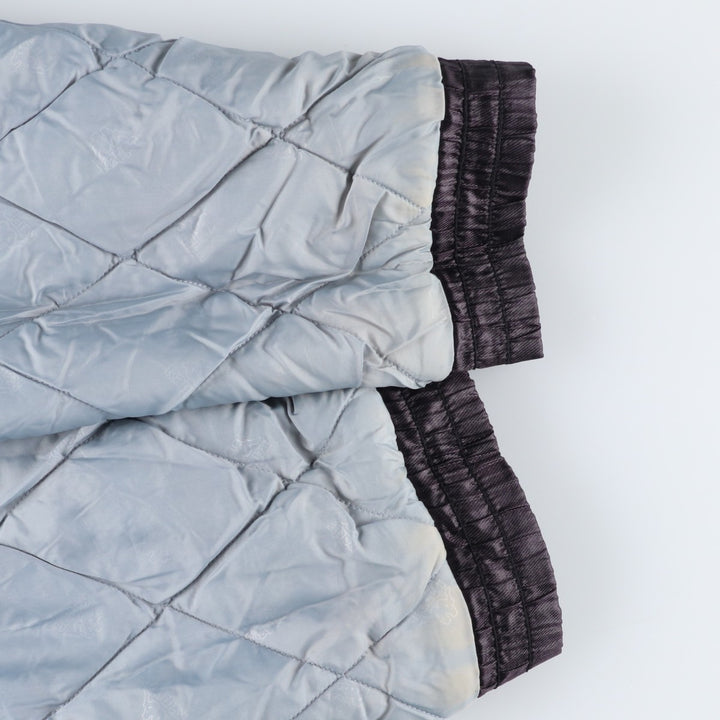 Kappa padded puffer jacket, men's size XL Nylon black type Vintage Second Hand