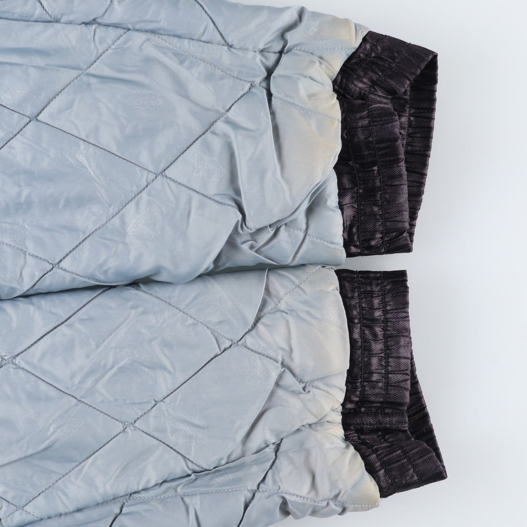 Kappa padded puffer jacket, men's size XL Nylon black type Vintage Second Hand