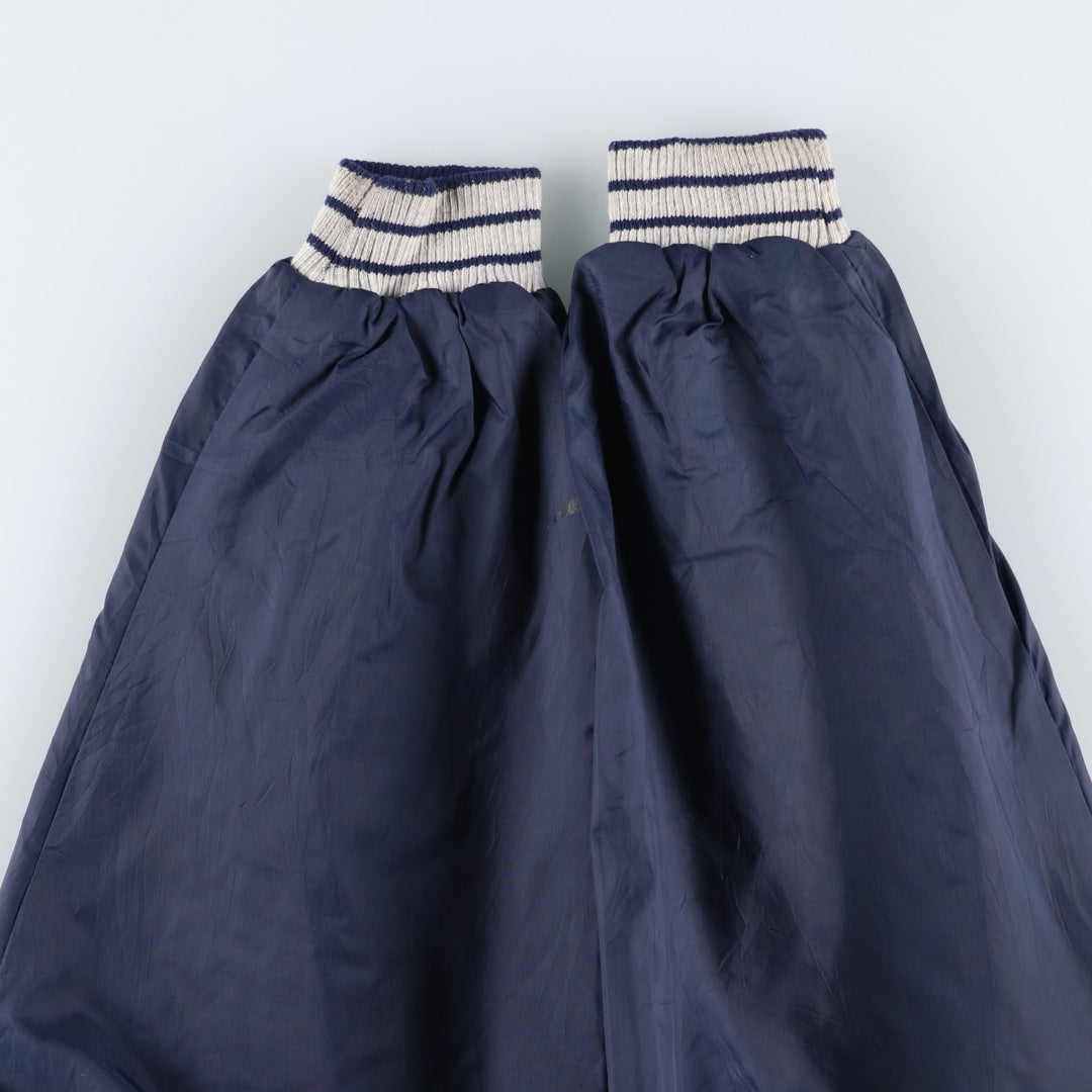 80s-90'S Adidas reversible nylon jacket with back logo, men's size XL Nylon navy blue type Vintage Second Hand