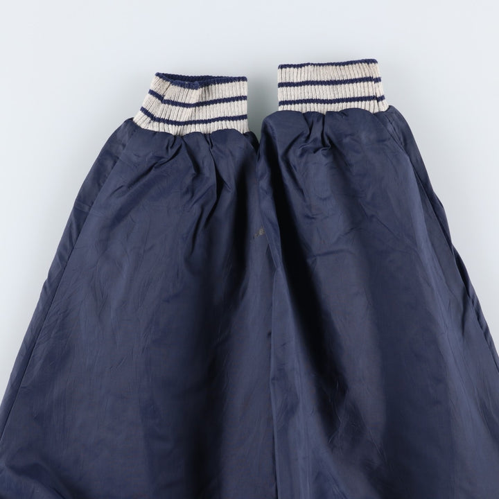 80s-90'S Adidas reversible nylon jacket with back logo, men's size XL Nylon navy blue type Vintage Second Hand