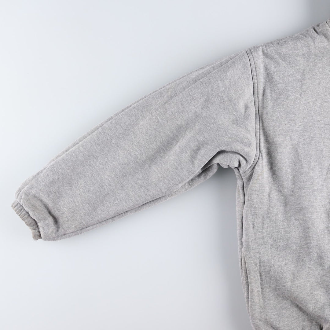 Vintage 80s-90'S adidas reversible back logo padded hoodie/puffer jacket, men's size XL Nylon turquoise blue Vintage Second Hand