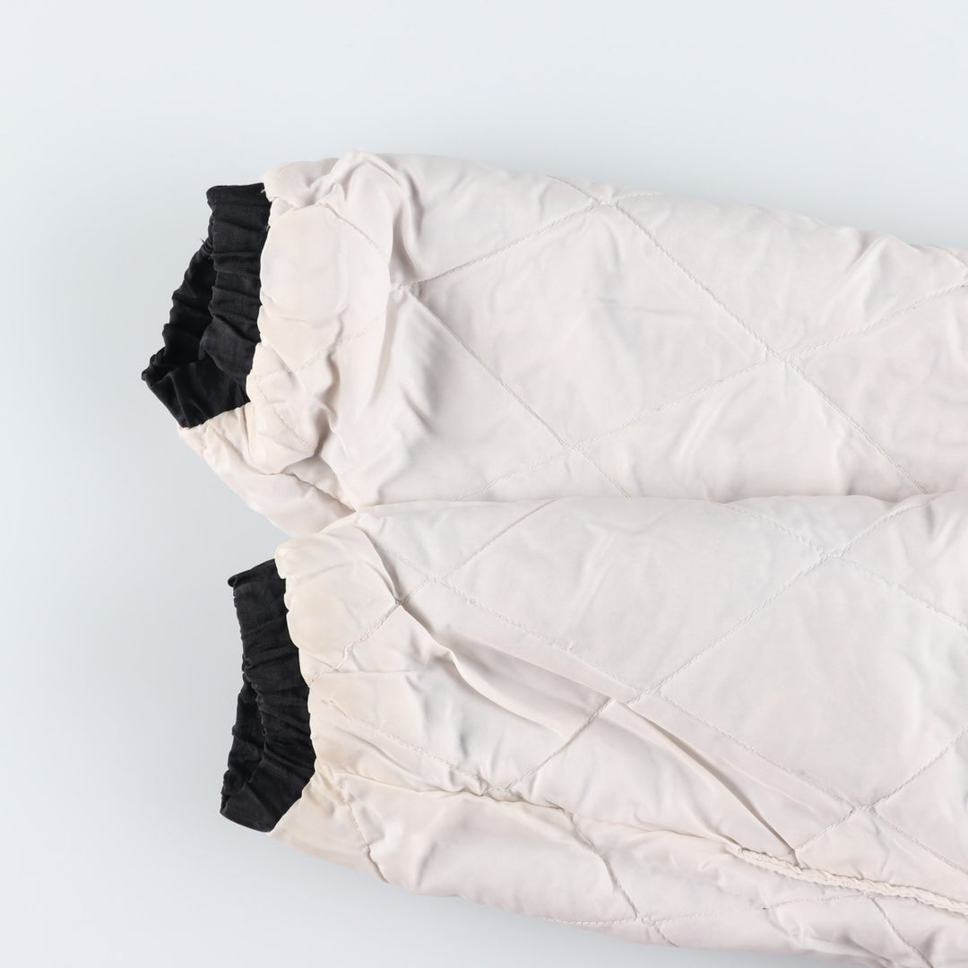 Vintage 1980'S Adidas padded hoodie/puffer jacket, size M, men's Nylon black type Vintage Second Hand