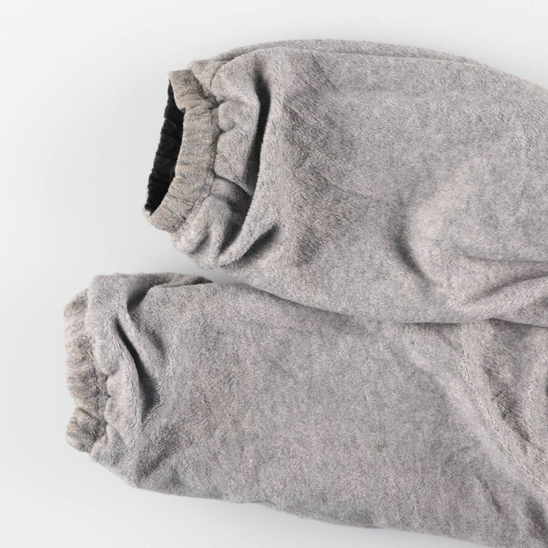 90s-00'S adidas reversible back logo padded hoodie/puffer jacket, men's size M Nylon black type Vintage Second Hand