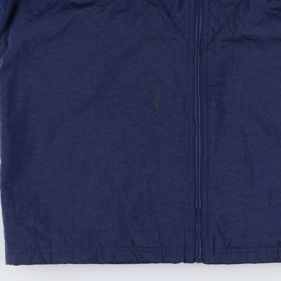 Vintage 90'S adidas padded puffer jacket, size S, men's Nylon blue type Vintage Second Hand