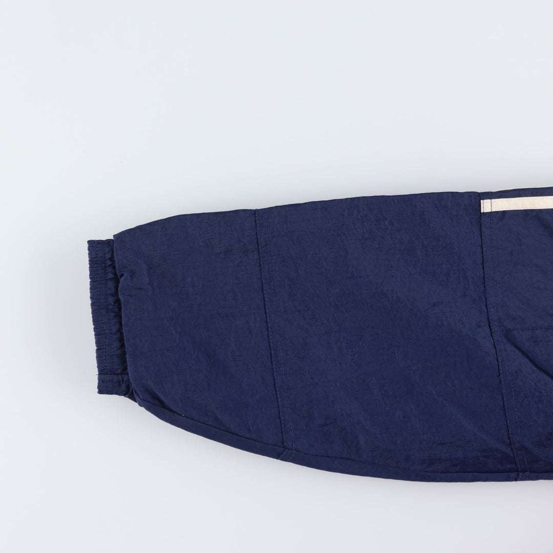 Vintage 90'S adidas padded puffer jacket, size S, men's Nylon blue type Vintage Second Hand